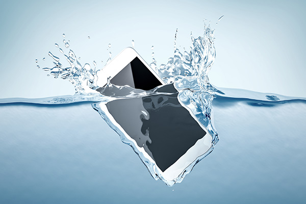 móvil resistente al agua